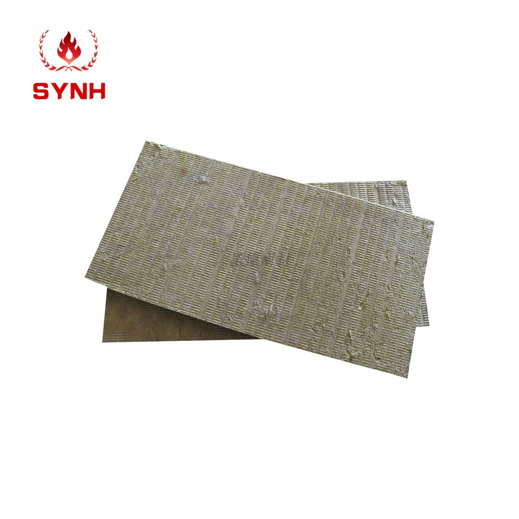 Class A non-combustible insulation material with small thermal conductivity double-sided fireproof aluminum foil rock wool board industry and mining rock wool board in stock
