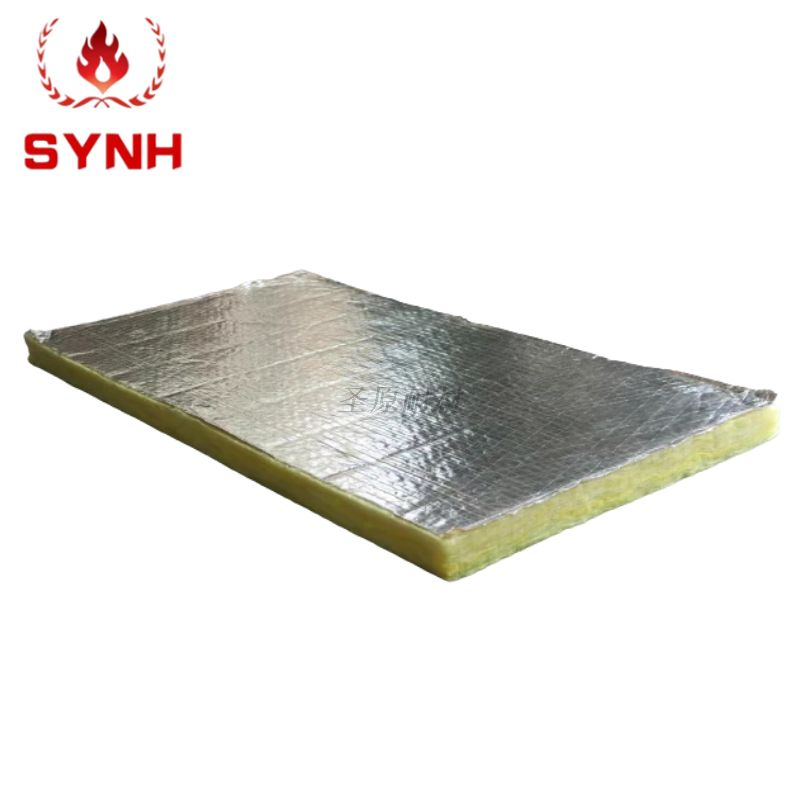 A variety of specifications of Class A glass wool sound-absorbing fire-proof glass wool board steel structure insulation board sandwich insulation materials are in stock
