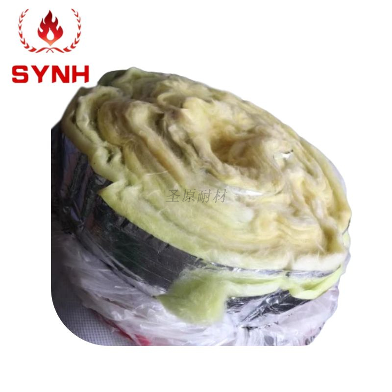 Good corrosion resistance and chemical properties, thermal insulation materials, thermal insulation, glass wool roll felt, steel structure insulation, fireproof cotton manufacturer
