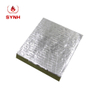 Inorganic fiber insulation material heat-absorbing fire-resistant double-sided ordinary aluminum foil rock wool board for wholesale of multiple models of rock wool board