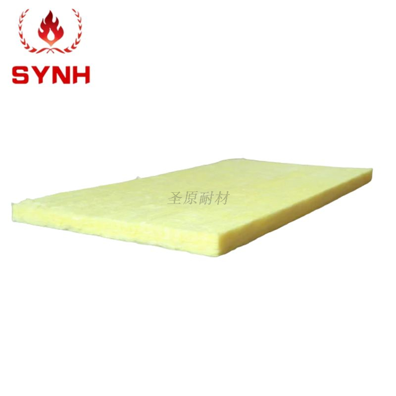 Convenient construction Fireproof insulation material Sound absorption and noise reduction Glass wool board Industrial kiln insulation Glass wool wholesale