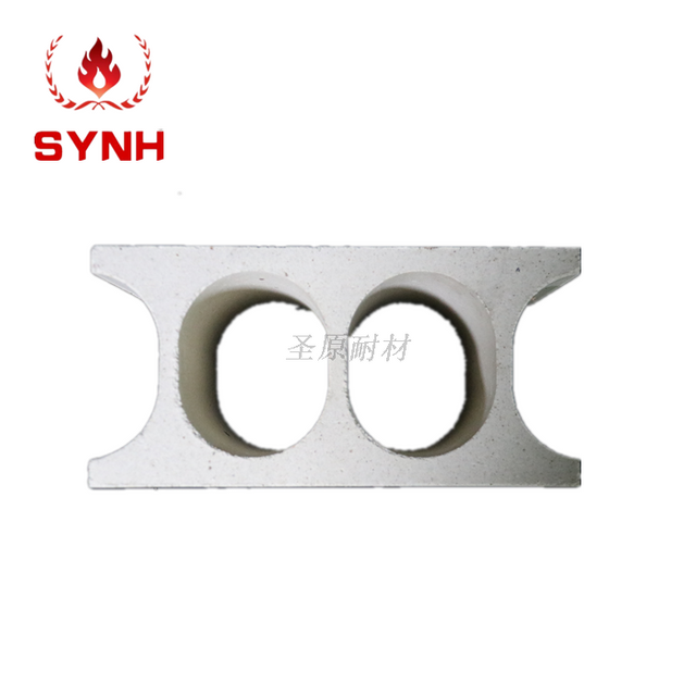 High alumina brick-double hole brick