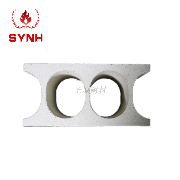 High alumina brick-double hole brick