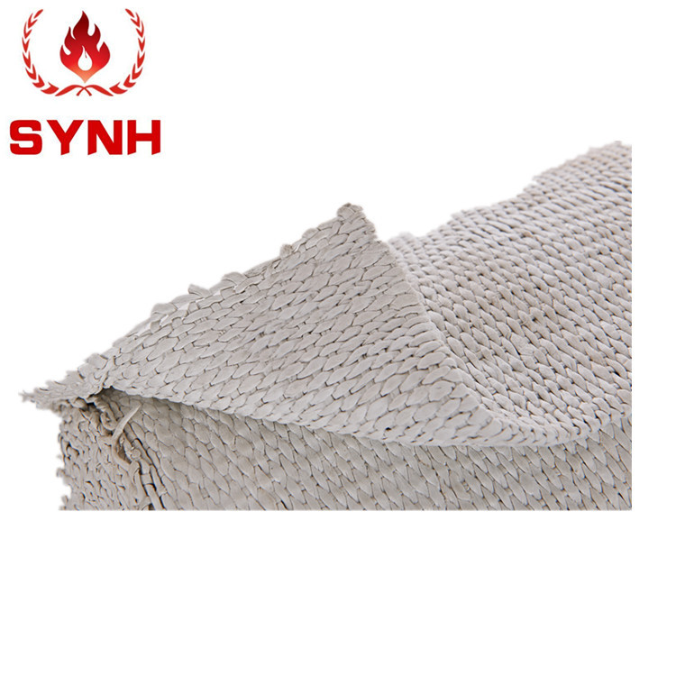 Dust-free asbestos cloth