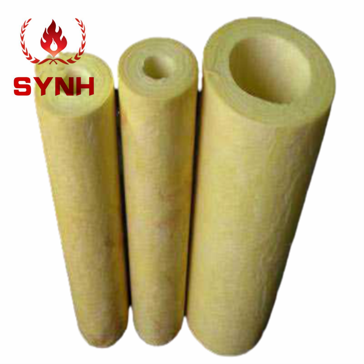 Rock wool insulation pipe