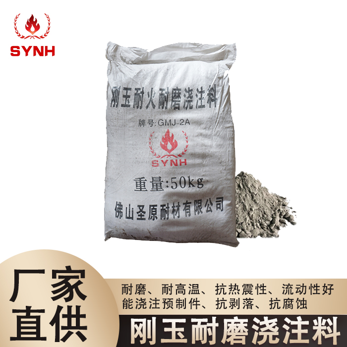 Corundum refractory and wear-resistant castable