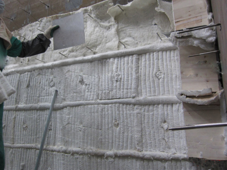 Aluminum silicate fiber module