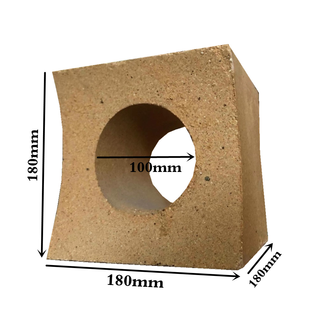 Clay bricks-outer square inner circle