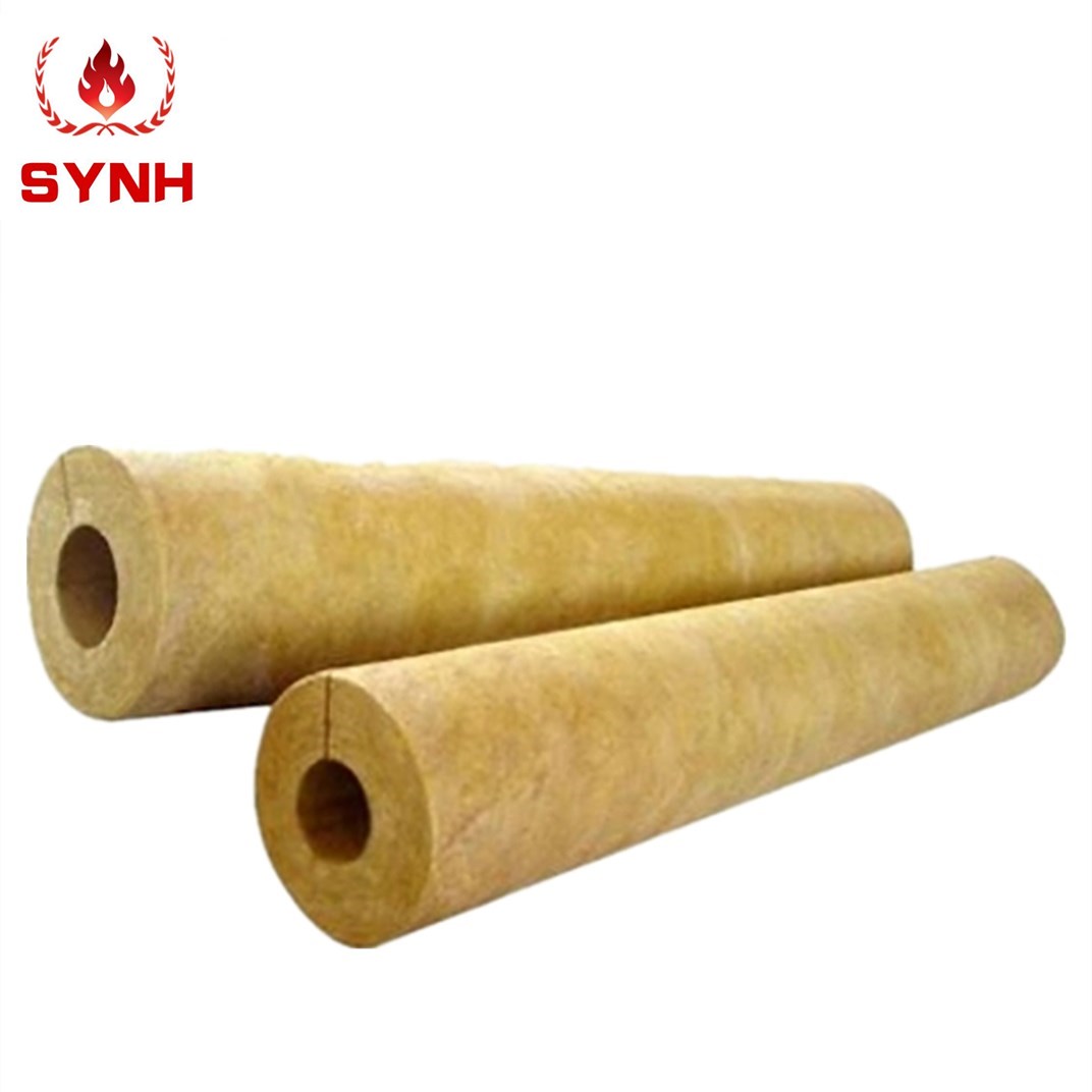 Rock wool insulation pipe