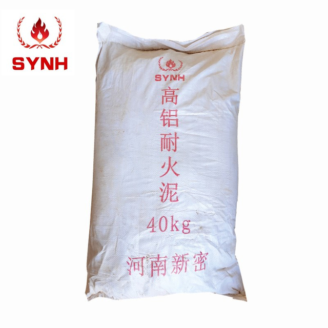 High alumina refractory clay