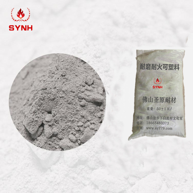 Wear-resistant, fire-resistant and plastic