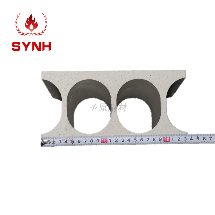 High alumina brick-double hole brick