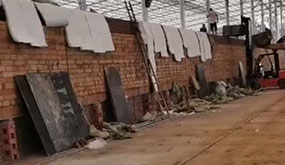 Red brick kiln construction