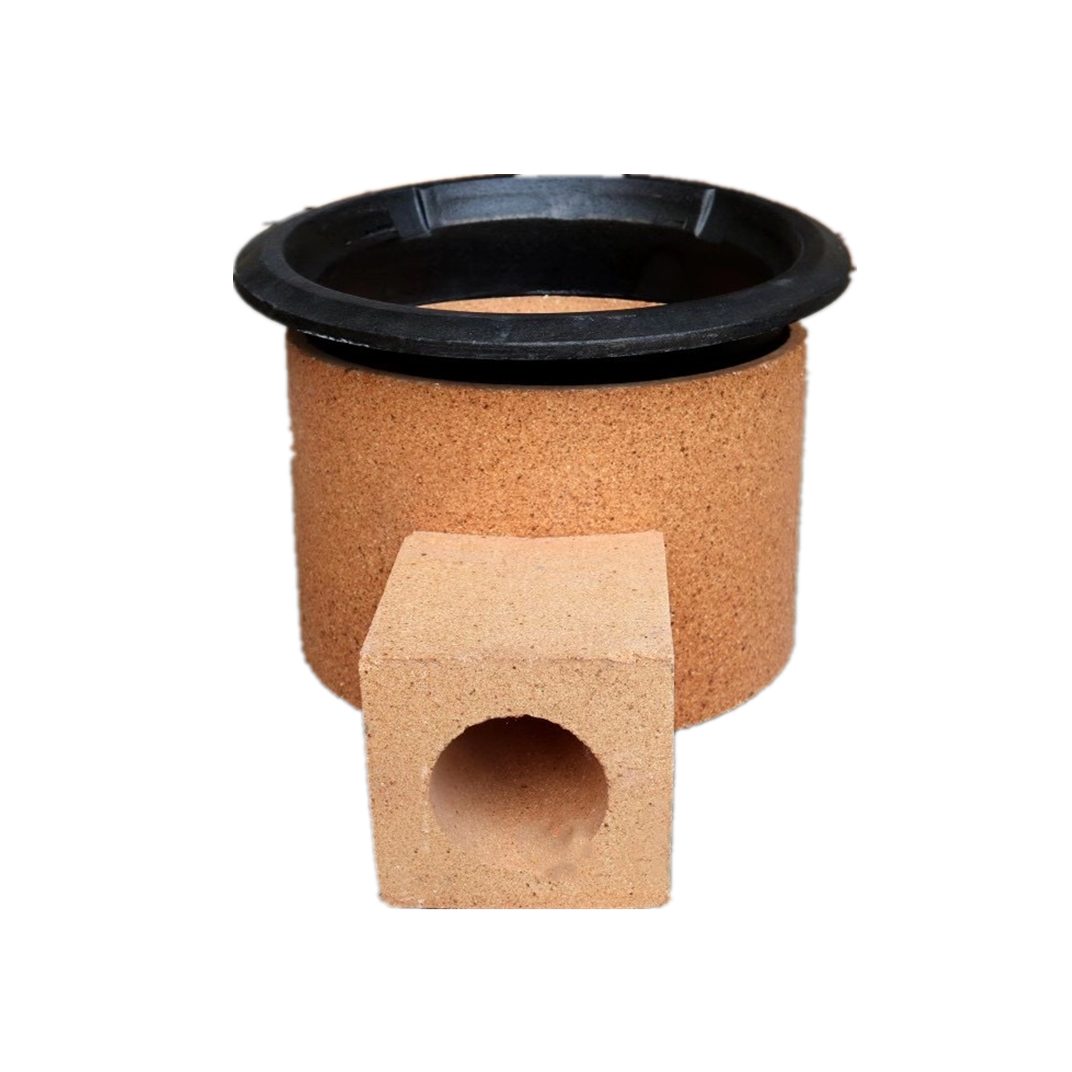 High alumina brick-high alumina integrated furnace