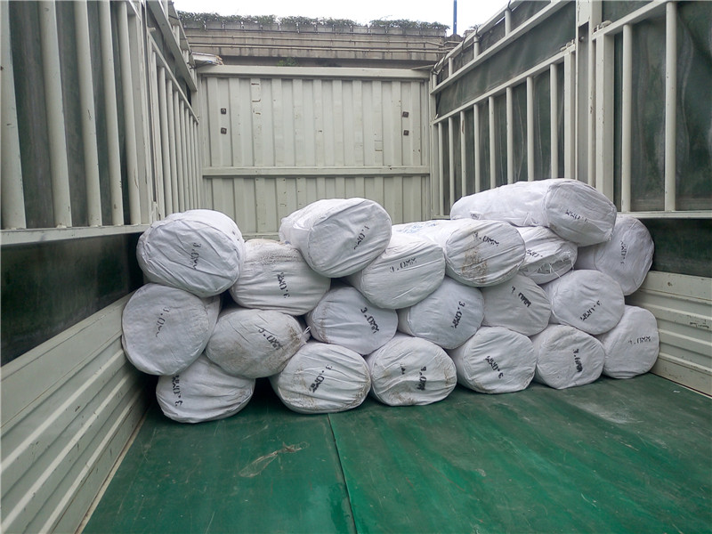 Dust-free asbestos cloth