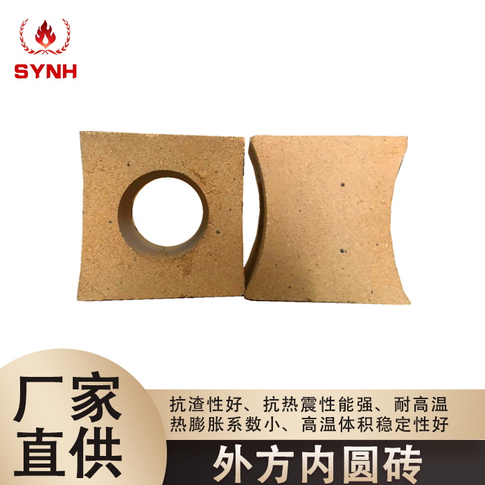 Clay bricks-outer square inner circle