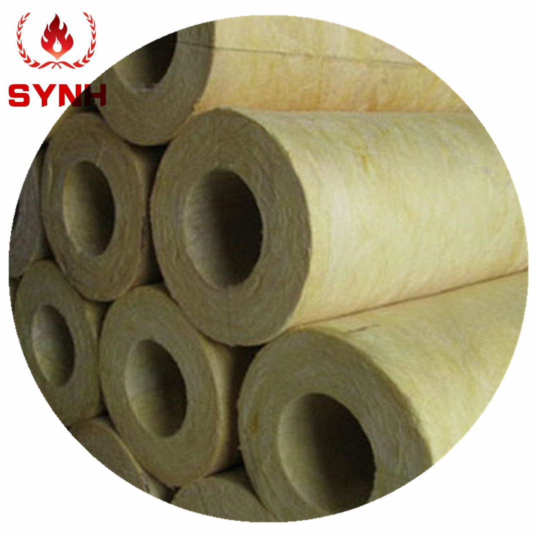 Rock wool insulation pipe